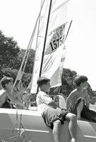 Watching the Regatta, Great South Bay