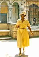 Woman in a Yellow Dress